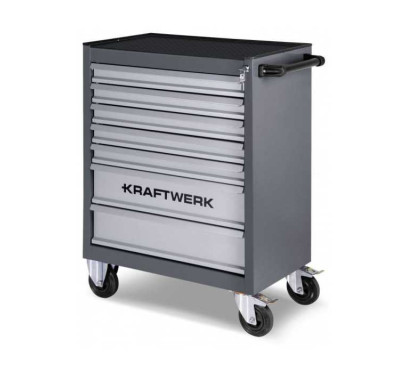 Kraftwerk BT700S Werkplaats Trolley - 7 Laden - 301 Tools