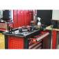Werkplaatswagen met 8 laden 263 PL gereedschap - modules met metalen afwerking