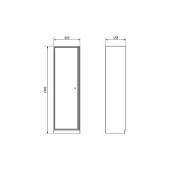 Mobilio Kraftwerk 3964-02 Hoge kast