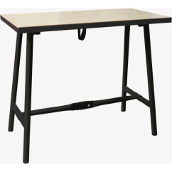 Professionele inklapbare werkbank 100x50cm - Houten dienblad