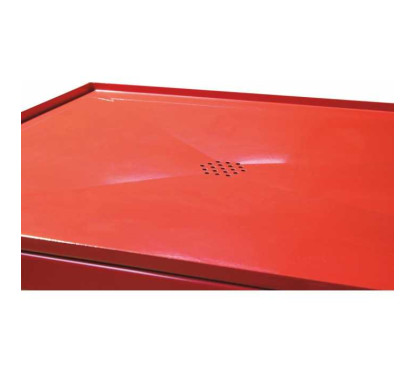 1200x640mm verplaatsbare metalen werkbank met vloeistofvanger