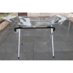 Speciale voorruit of glazen schildersezel