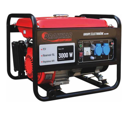 3000W 7HP Benzin-Stromaggregat mit manuellem Launcher