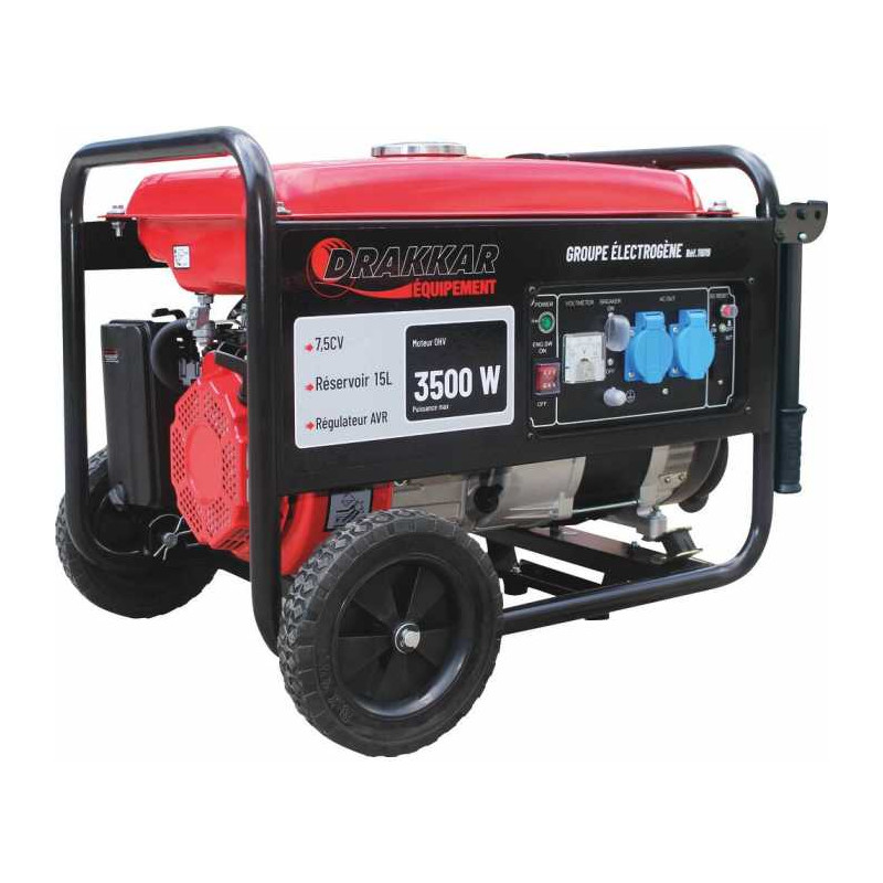 Benzin-Stromaggregat 3500W 7,5 PS manueller Launcher