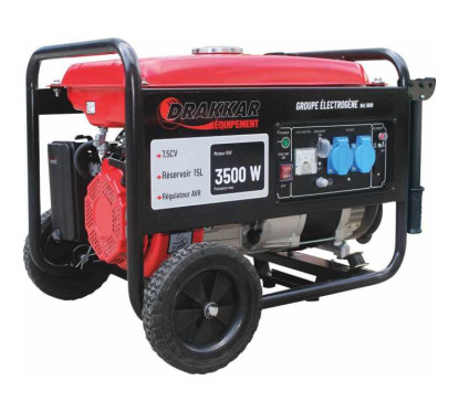 Benzin-Stromaggregat 3500W 7,5 PS manueller Launcher