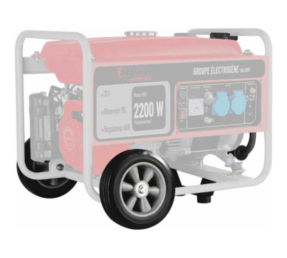 Kruiwagen kit voor generatorset Ø11017
