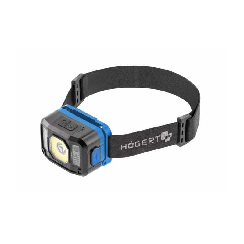 Linterna frontal de taller PRO LED USB con 6 funciones