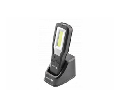 Lampada da officina a LED a batteria 550+250 lm: illuminazione potente e pratica con base USB ricaricabile