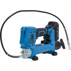 Pompa per grasso 20V 690 bar - 1 batteria agli ioni di litio 2Ah - 1 caricabatterie...