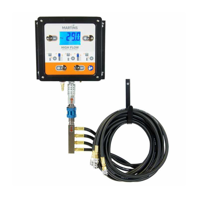 Gonfiatore digitale automatico a 4 uscite per pneumatici 10B