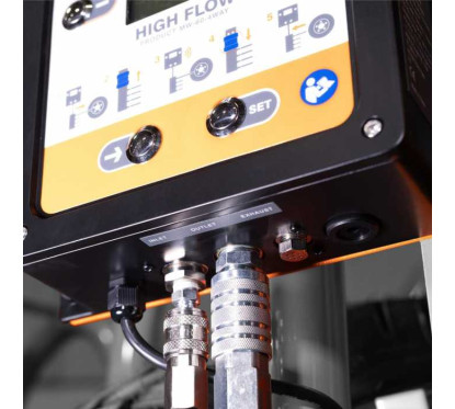 Automatische digitale Aufpumpmaschine mit 4 Ausgängen für 10B-Reifen