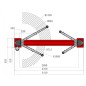 2-column lift 3.5T - Automatic release