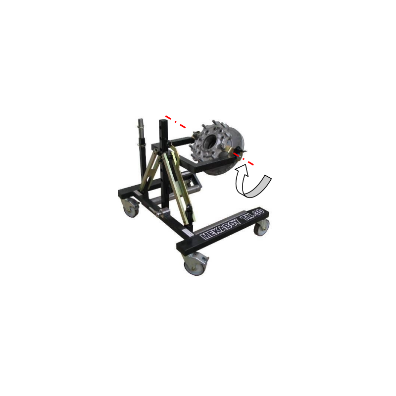 OPTION KIT BASCULEUR POUR CHANGEMENT DE DISQUE 22,5’’