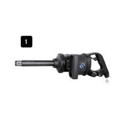 Impact wrench 1" 2900 Nm - long spindle