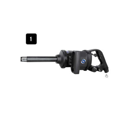 Impact wrench 1" 2900 Nm - long spindle