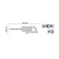 Avvitatore ad impulsi 1" 2900 Nm - mandrino lungo