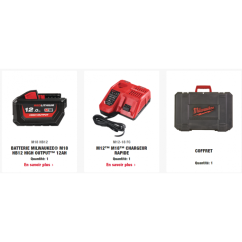 Slagmoersleutel accu 1" 2711 Nm FUEL ONE-KEY