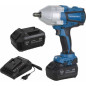 Avvitatore ad impulsi 1/2'' 20V 1000/1500Nm brushless - 2 batterie agli ioni di litio da 5Ah e 4Ah - valigetta