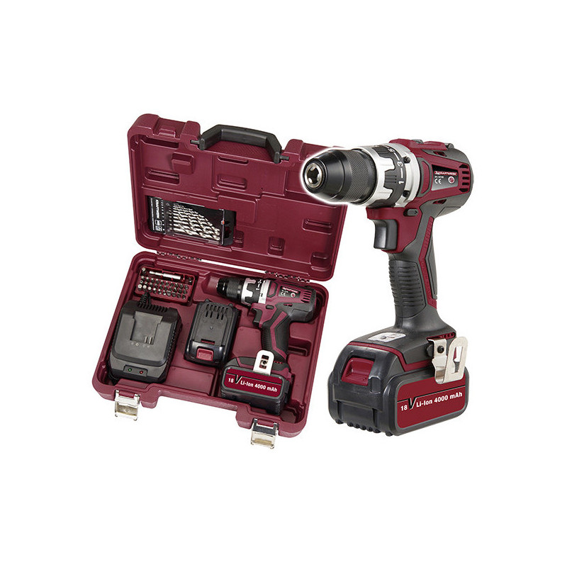 18V battery-powered drill without coal