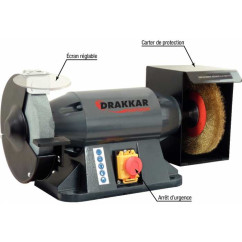 Grinder diam 200mm - 230V / 900W met 77 cm standaard
