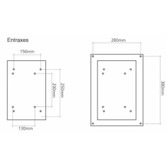 Touret à meuleur diam 200mm - 230V / 900W avec pied 77 cm