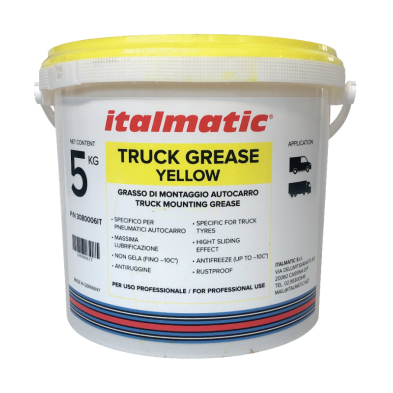 Montagefett für LKW-Reifen PL YELLOW (5kg)