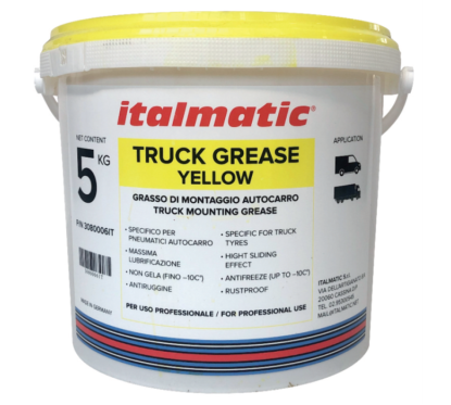 Truck tyre mounting grease PL YELLOW (5kg)