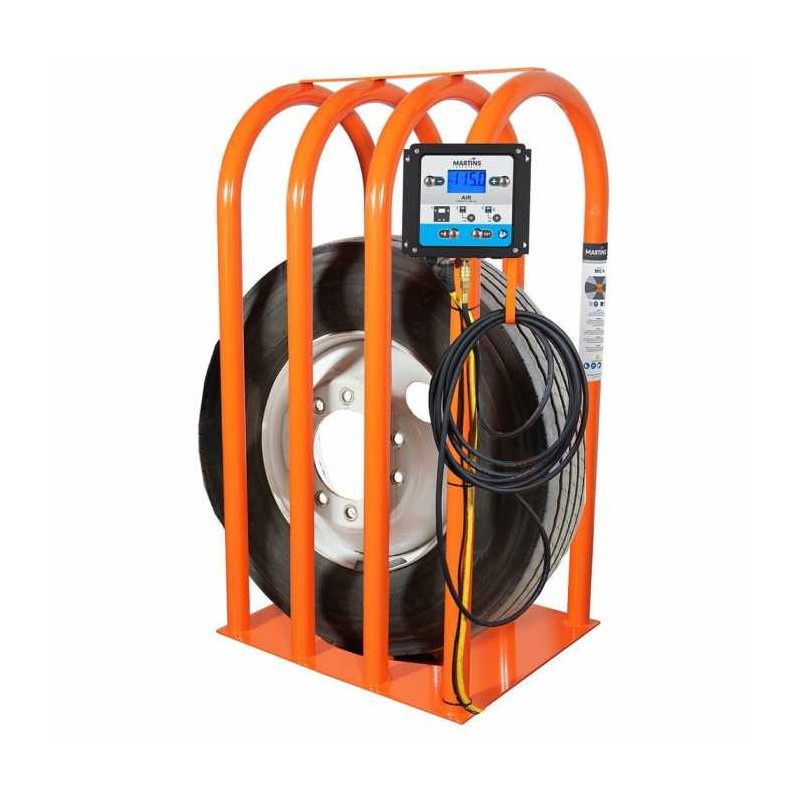 Roll cage inflation for HGV tyres