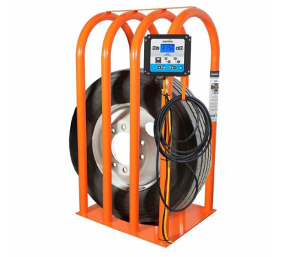 Roll cage inflation for HGV tyres