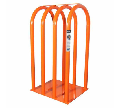 Aufpumpen des Überrollkäfigs für LKW-Reifen