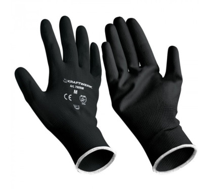 Polyurethane work gloves X12