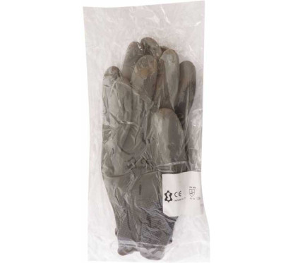 Polyurethane work gloves - set of 12 pcs