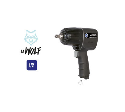 Druckluft-Schlagschrauber 1/2" - 1756Nm - WOLF mit 10 Steckschlüsseln