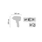 Pneumatische slagmoersleutel 1/2" - 1756Nm - WOLF met 10 doppen
