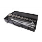Composition cliquet + 10 douilles 6 pans 3/4"