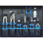 133 PCS Werkzeugkoffer zur Fehlerbehebung - 1/2" & 1/4"