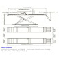 Schaarhoogwerker 5.5T + hulplift 4T