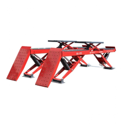 Dubbele schaarhoogwerker 5,5t + hulplift 4t