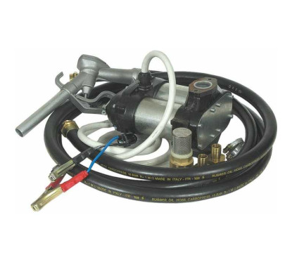 Dieselpumpe 12/24V 85 l/min mit Saug- und Druckschlauch