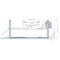 4-Column Lift 5T with Built-in Scissors 4T 4-Column Lift 5T with Built-in Scissors 4T