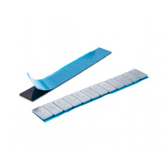 Masa adhesiva plana de 12x2,5g sin recubrimiento. Caja de 100.